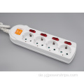 4-Outlet Deutsche Standard-Multi-Outlet-Powerstreifen